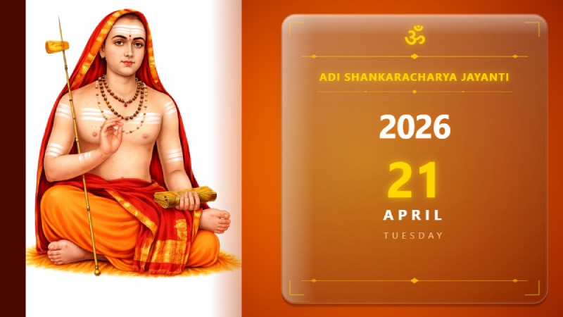 Adi Shankaracharya Jayanti 2026 Date